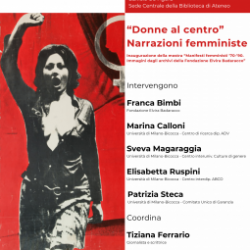 "Donne al centro". Narrazioni femministe