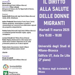 IL DIRITTO ALLA SALUTE DELLE DONNE MIGRANTI - Seminario