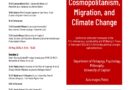 Convegno “Cosmopolitanism, Migration, and Climate Change” Prin D.E.W.E.Y. 2022