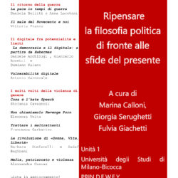  Ripensare  la filosofia politica  di fronte alle  sfide del presente