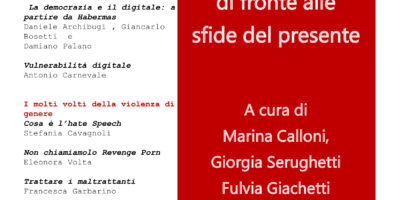 Ripensare la filosofia politica di fronte alle sfide del presente Ripensare la filosofia politica di fronte alle sfide del presente